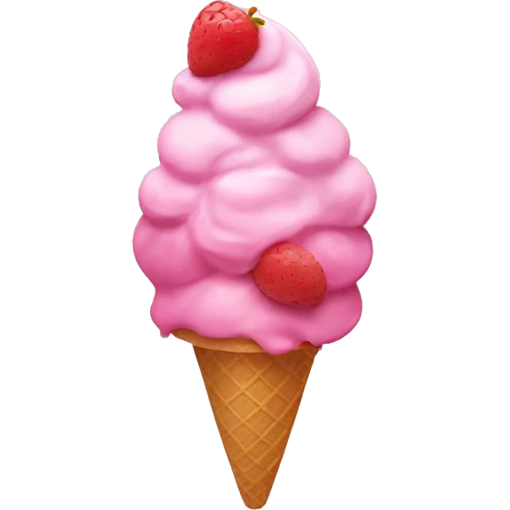 Summer ice cream emoji