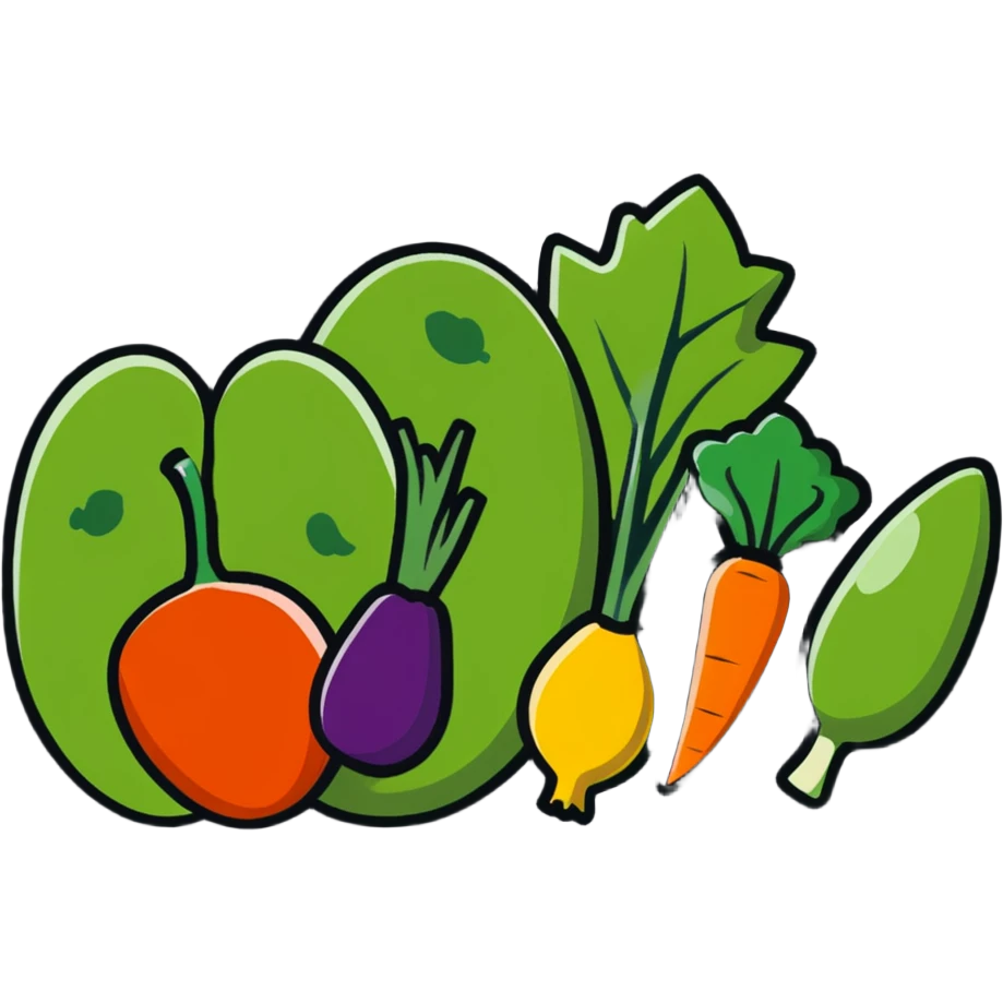 fresh vegetables emoji