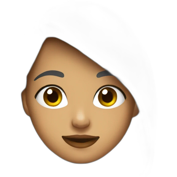 Melena colorines emoji