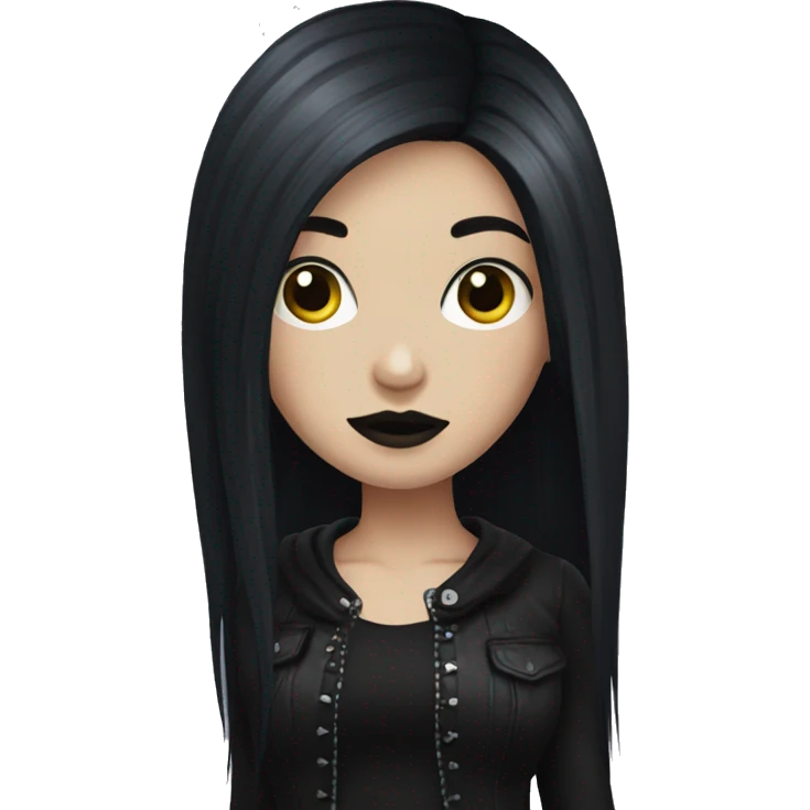 Goth Girl emoji