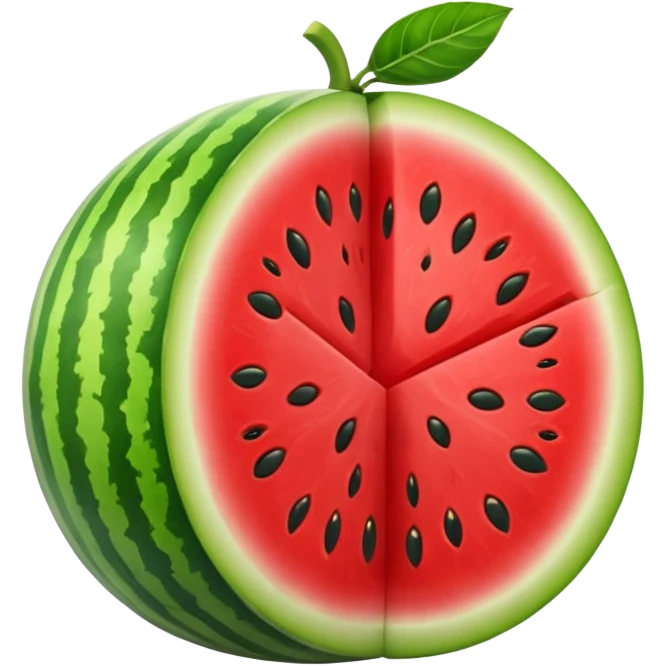 whole watermelon emoji