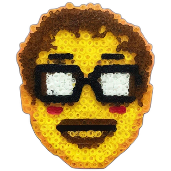 perler beads emoji