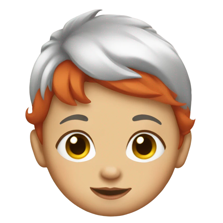 Redhead baby emoji