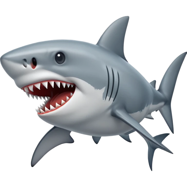 Shark attack emoji
