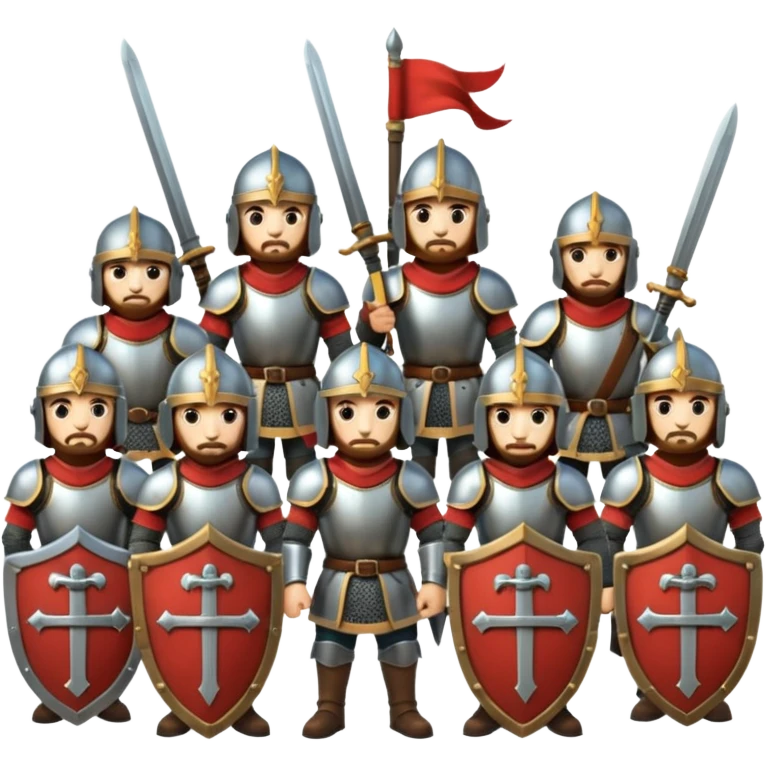 medieval army emoji