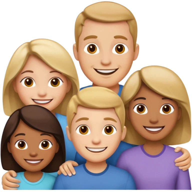 The Hoag family rocks emoji