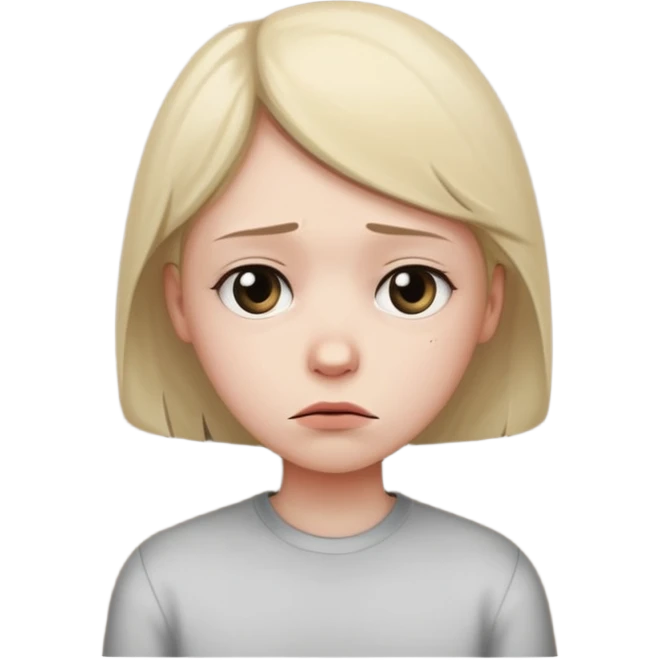 The sad person sat facing the corner of the wall. emoji