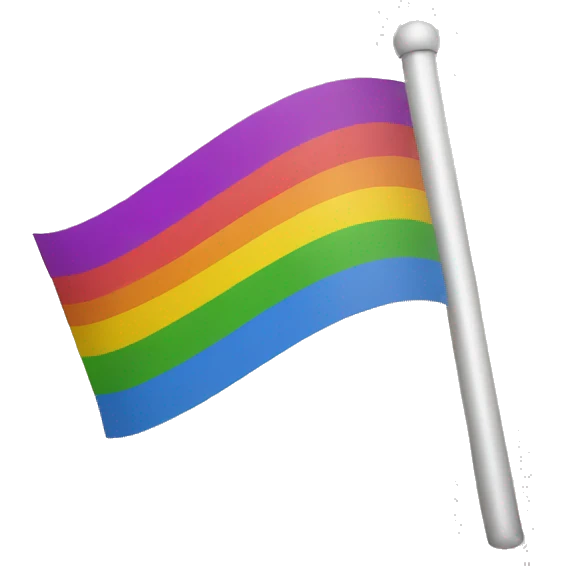 Bandera lgbt gay emoji
