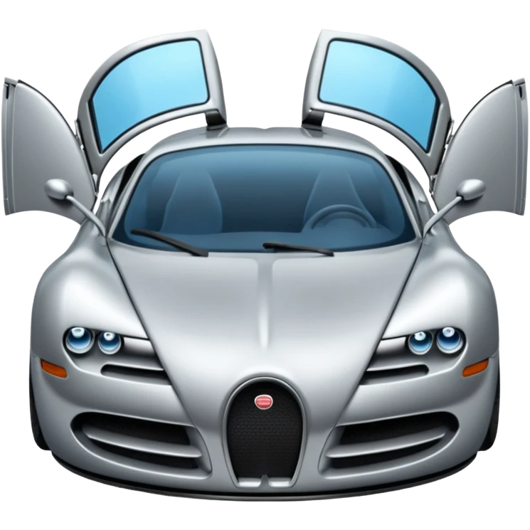 buggati doors open emoji