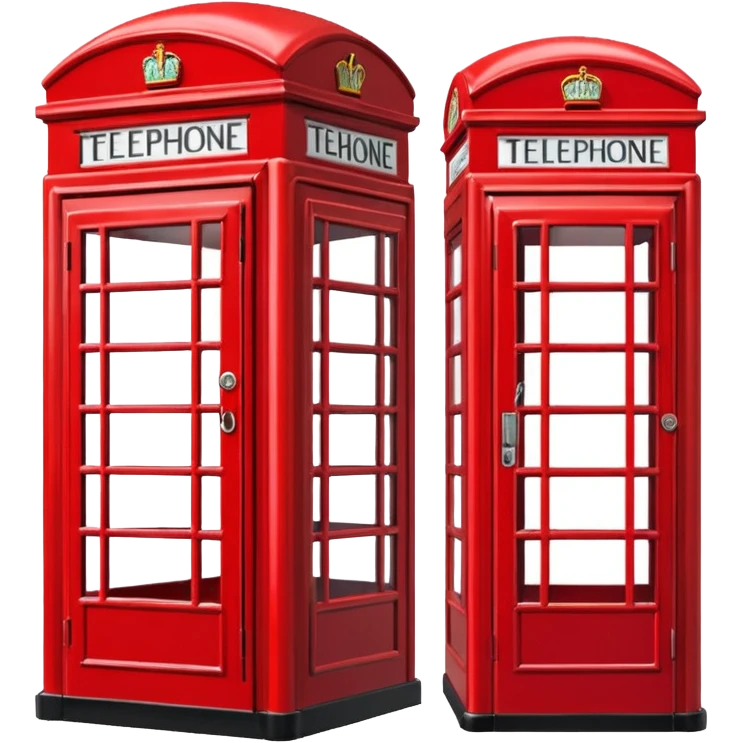 London telephone box emoji