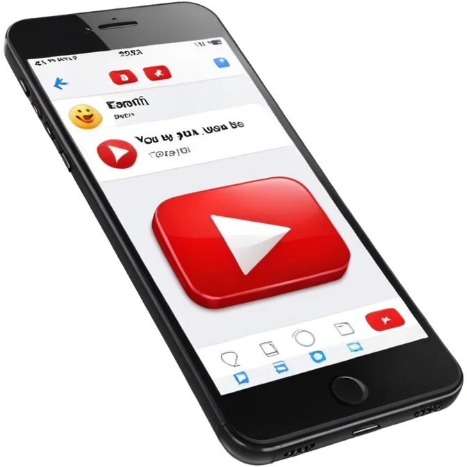 generate a youtube logo emoji emoji