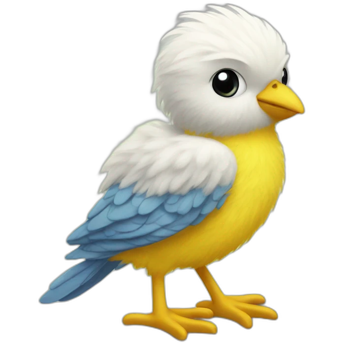 fluffy tweety emoji