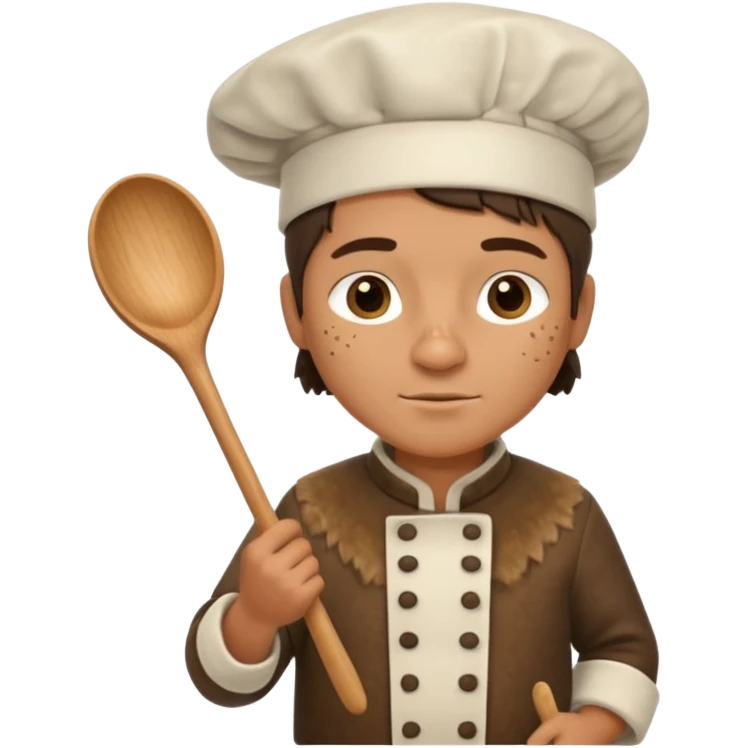stone age chef emoji