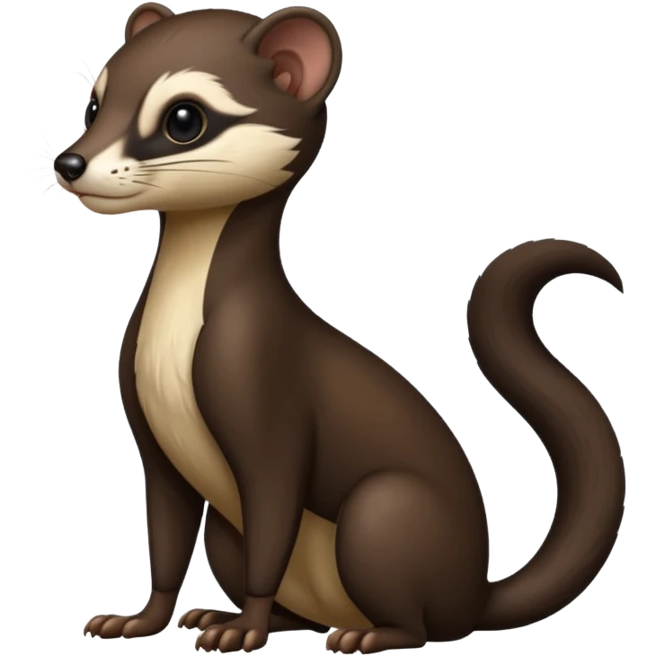 black Weasel emoji