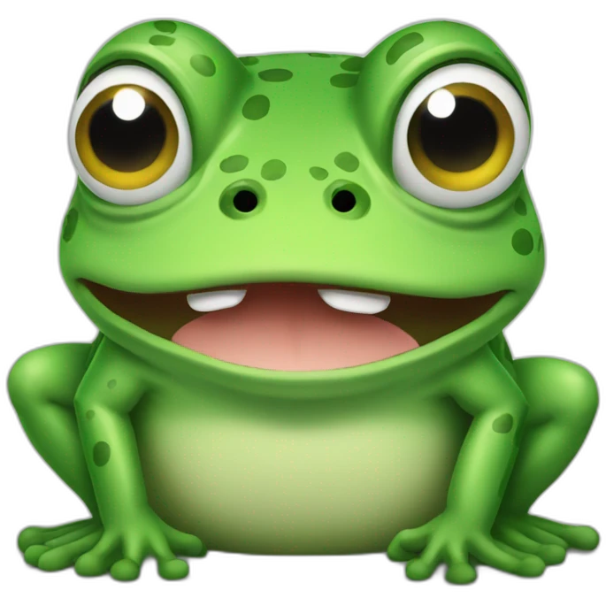 angry frog emoji