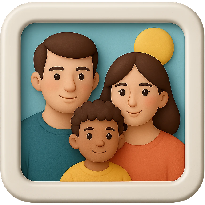 recreate this photo frame but add bit more details emoji