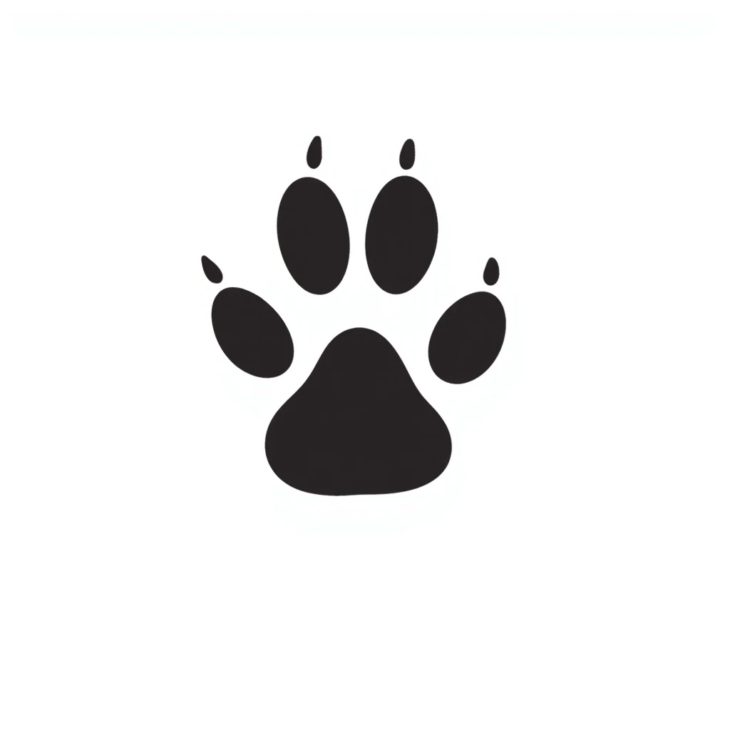 animal paw print emoji