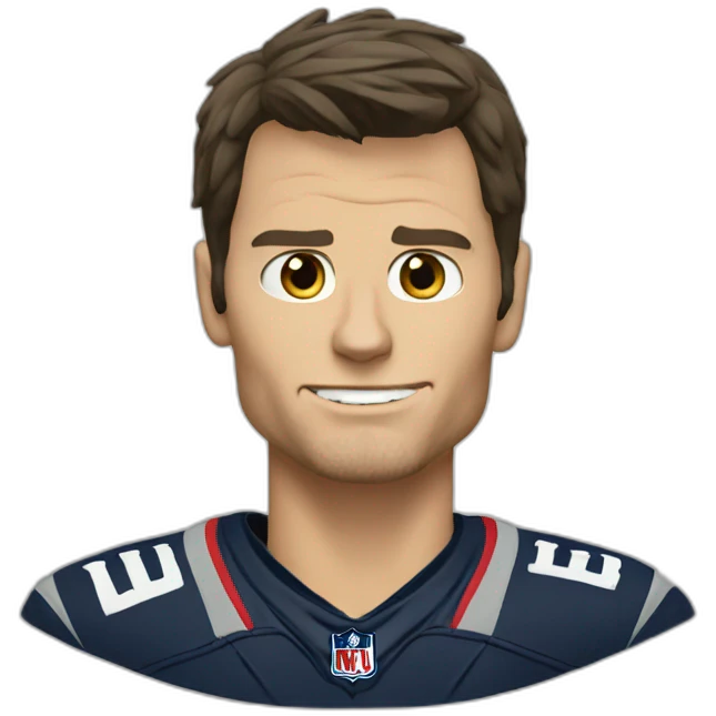 Emo tom brady emoji