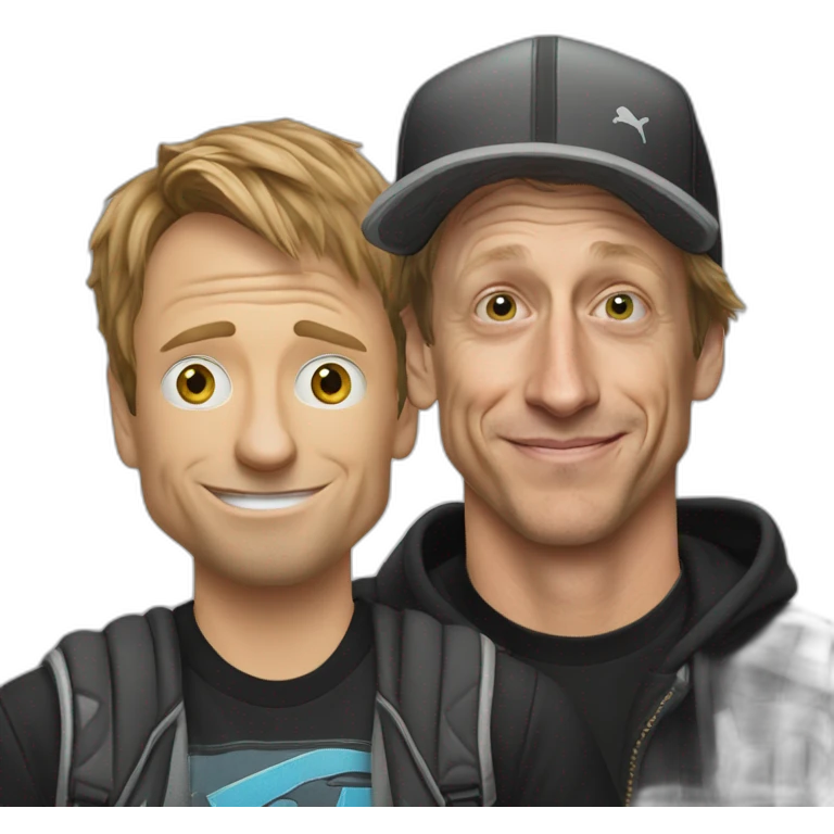 Tony Hawk and Jason ellis emoji