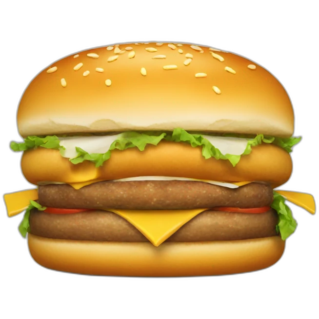 trump hamburger emoji