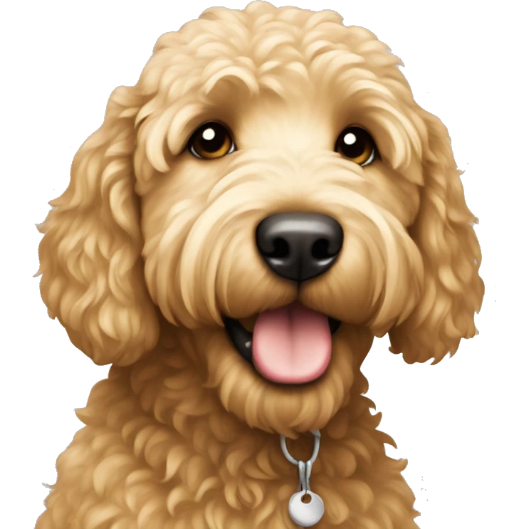 Golden doodle  emoji