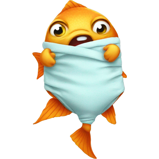 fish in diapers emoji