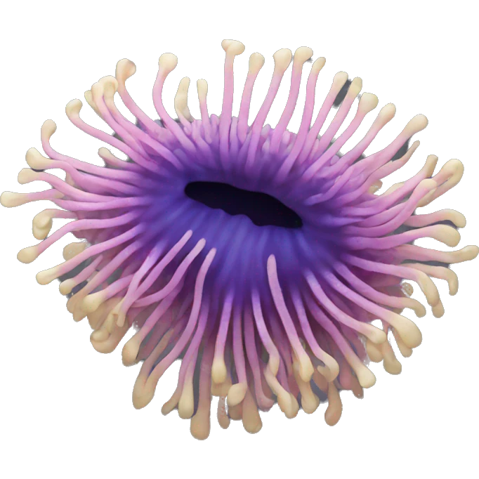 Sea anemone emoji
