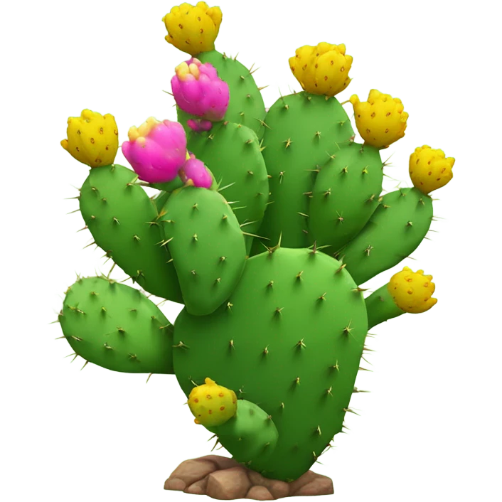 Prickly Pear Cactus  emoji