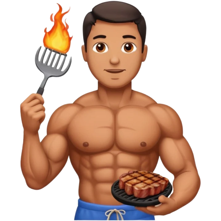 Guy beating meat emoji