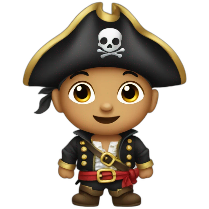 Baby pirate emoji