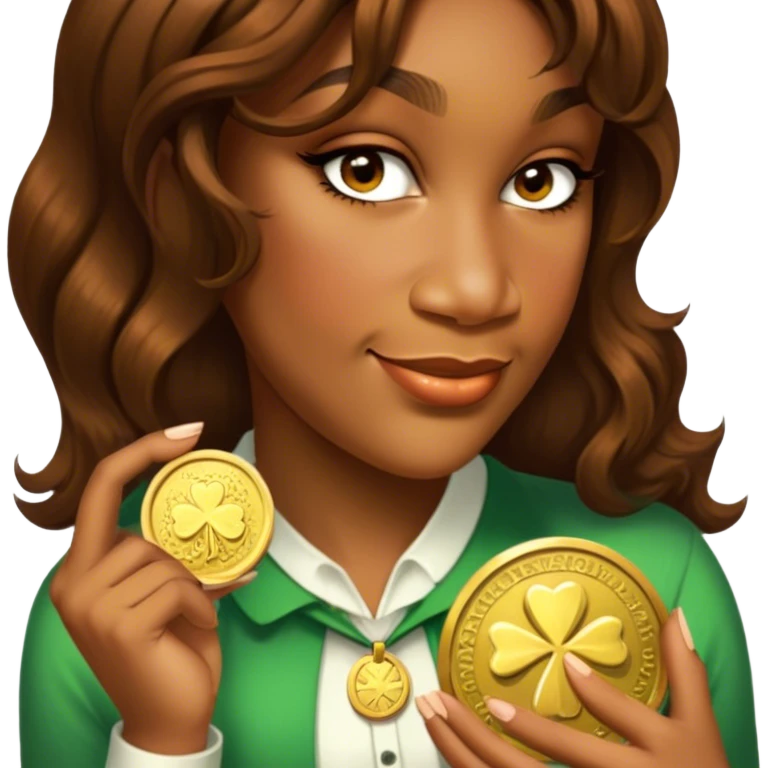 Golden Token emoji
