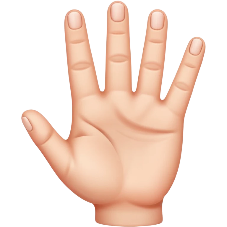 4 fingers emoji