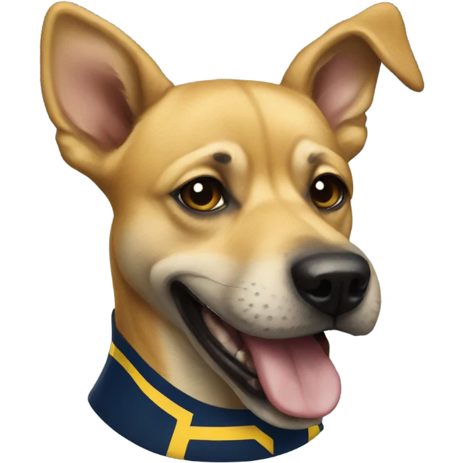 michigan fan dog emoji