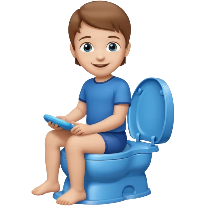 A potty trainer emoji