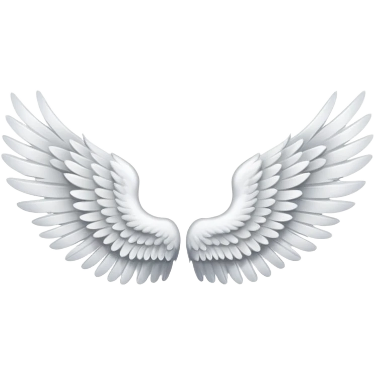 𝙻𝚎𝚏 𝚝𝚊𝚗𝚐𝚎𝚕 𝚠𝚒𝚗𝚐𝚜 emoji