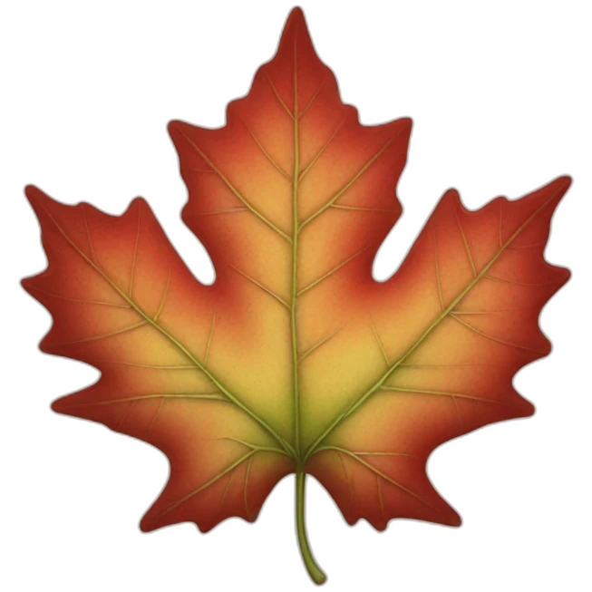 maple leaf emoji