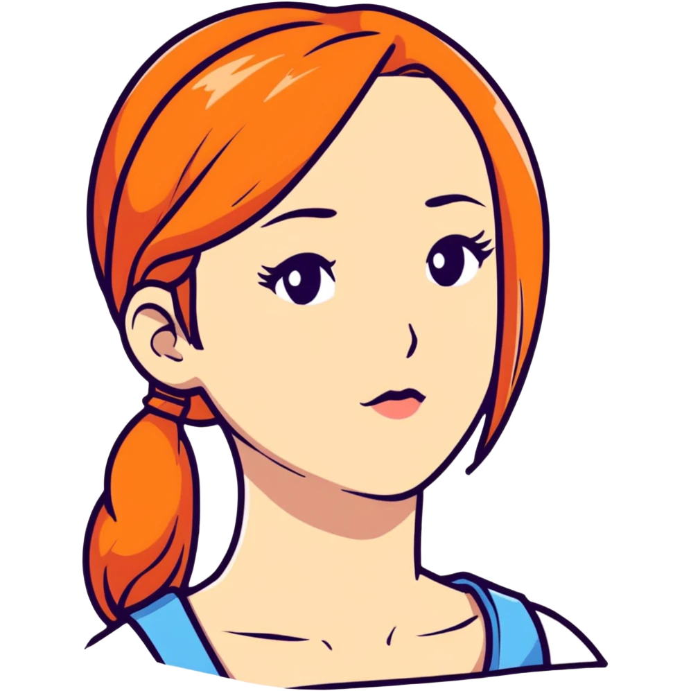 Pretty Girl side eyeing someone  emoji