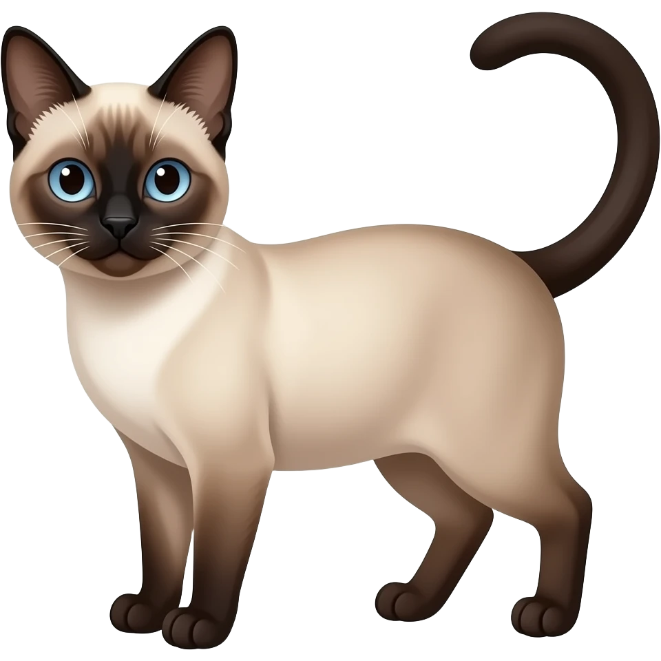siamese cat emoji