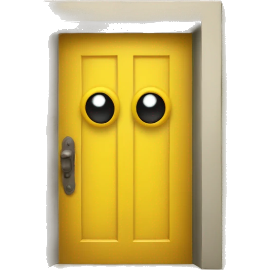 Bug YELLOW door emoji