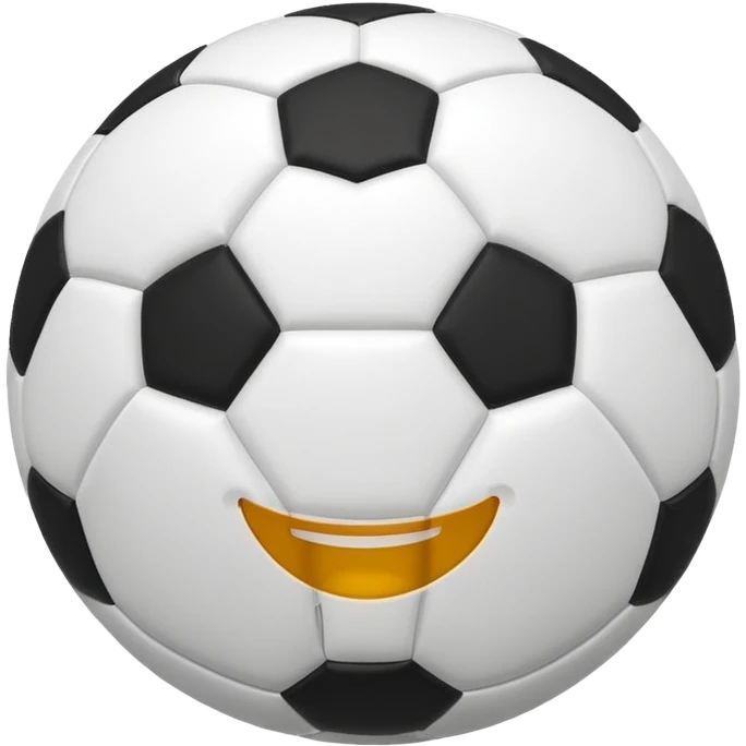 BALON DE FUTBOL CON CARAS RISAS emoji