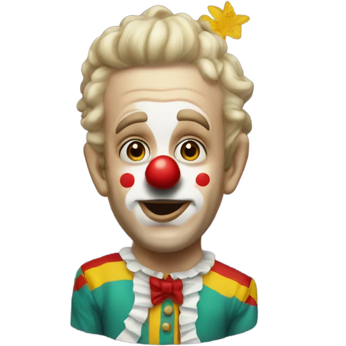 narcissus clown emoji