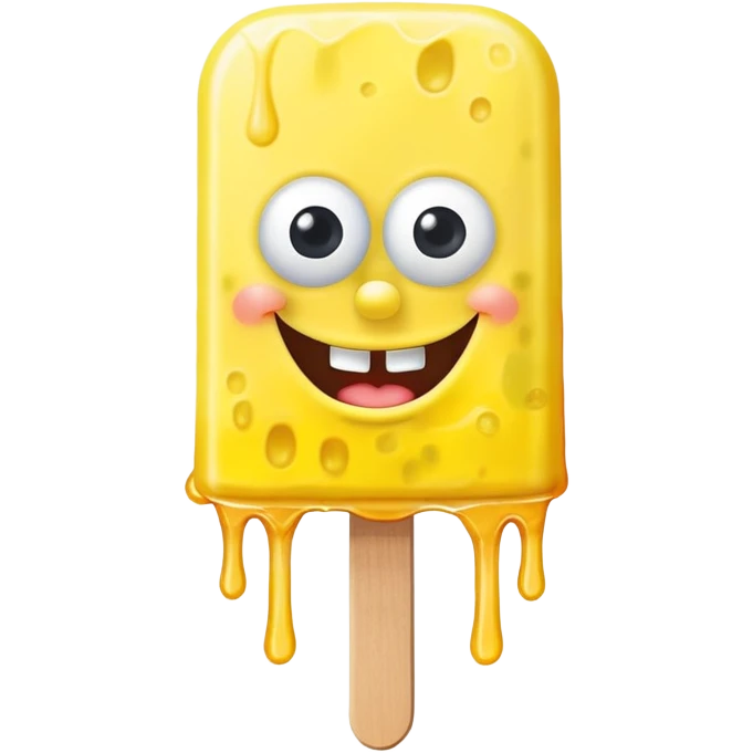 SpongeBob popsicle  emoji