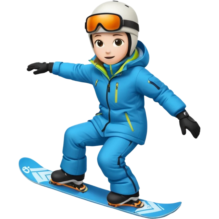 Snowboarding emoji