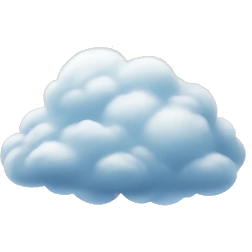 partly cloudy emoji