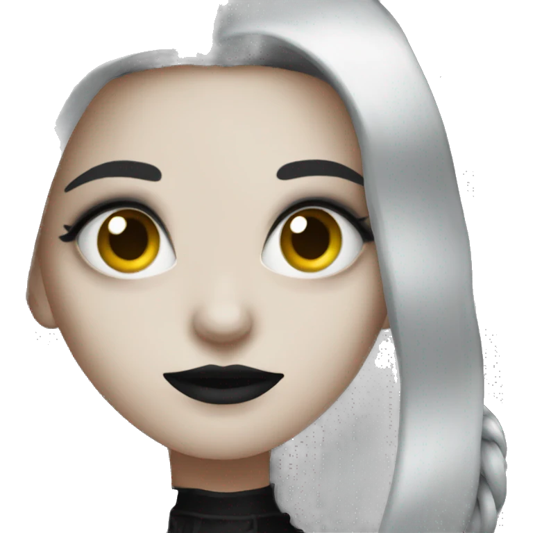 goth girl emoji