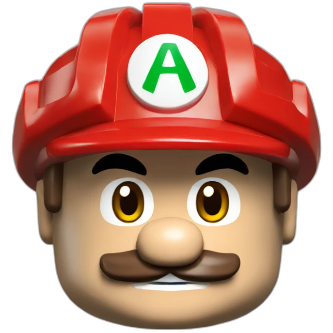 Lego Mario emoji