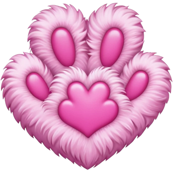 Paw heart emoji