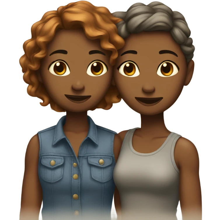 Lesbian couples emoji