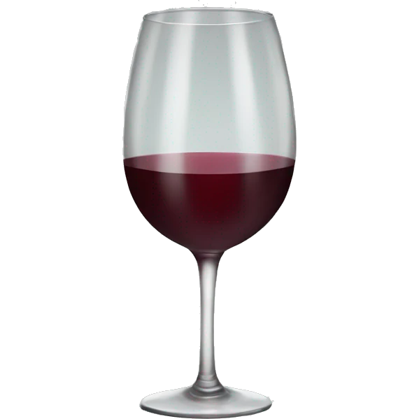 Glass of wine  emoji