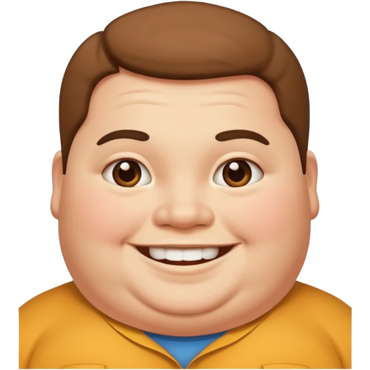 fat person emoji